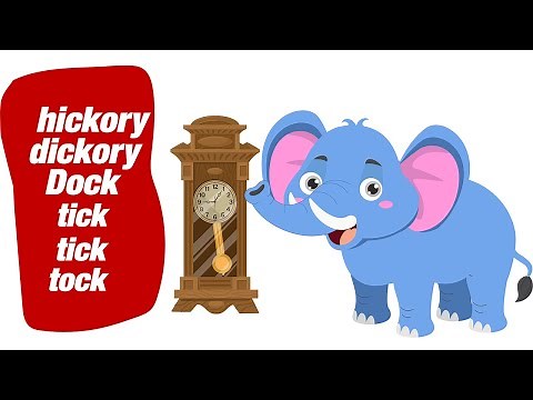 Hickory Dickory Dock - The Boomers Preschool Nursery Rhyme Songs for Circle Time