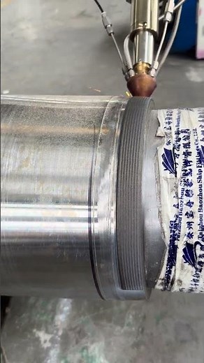 6m Long Taper Shaft Laser Cladding Repair | Heavy Shaft Laser Cladding & Welding