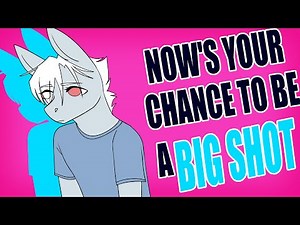 NOW'S YOUR CHANCE TO BE A BIG SHOT meme animation (FLASHING COLORS)