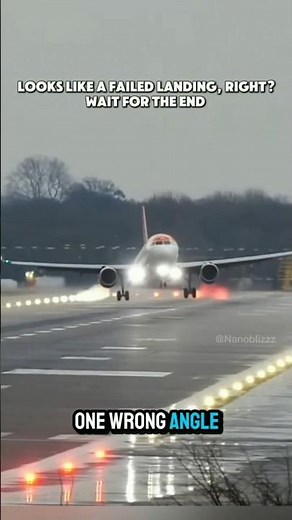 Wind Strikes Pilot Saves the Flight