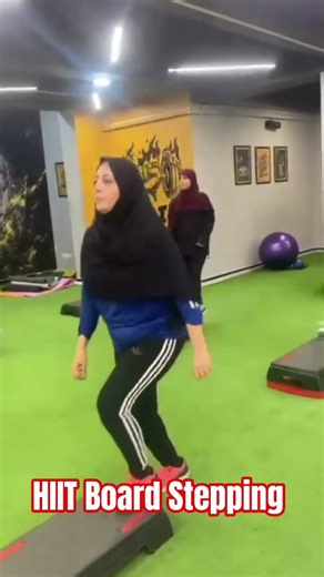 HIIT Board Stepping | Fast Footwork & Cardio Blast #sports #hiitworkout
