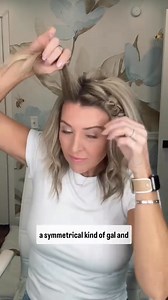 5.4K views · 48 reactions | This has to be the EASIEST and CUTEST hairstyle…center part edition 﫶﫶 If you have fine or thin hair, you NEED to watch this . . #hairreels #daytwohair #daytwohairstyles #reelhair #finehair #thinhair #hairideas #easyhairstyles #hairaccessories #haircut #haircolor #hairideas #hairvideos #hairlove #hairgoals #easyhairstyles #allthewayuphair #haircliphairstyles #easyhairtutorial #hairfordummies #hair #hairtrends | Perfectlyeccentric | Facebook
