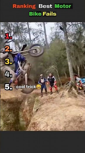 Ranking Best Motor BIKE Fail Moments #funny #fail #dirtbike #crash