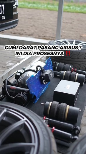 Proses Cumi Darat Pasang Airsuspension - 100% Gold On Tanpa Merubah Mobil Standar