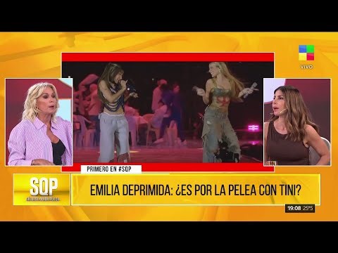 💣 EMILIA VS. TINI: EL OTRO MOTIVO QUE LAS SEPARA