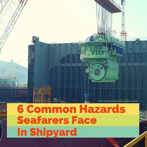 6 Hazards Faced By Seafarers/ Yard Workers in Shipyard. Checkout our guide on yard delivery of ship =>> https://learn.marineinsight.com/eBooks/a-practical-guide-to-yard-delivery-of-new-ship/ #Seafarer #Shipyard #shipbuilding #yard #maritime #marineinsight #lifeatsea #sailor Image and Video Credit: Jae Hyuck Jung / Jacob Diaz | Marine Insight