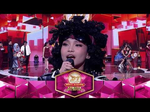 Ngakak Pol! Tingkah Ajaib Syaqirah Saat Tebak Vokalis Pecah | Mega Konser Armada Cinta Repvblik