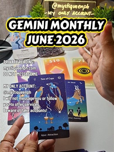 [Part 1] ♋ CANCER JUNE 2️⃣0️⃣2️⃣6️⃣ Ano'ng Energy Ang Dala Nito Sayo? 🔮 Tagalog Tarot Reading PRIVATE READING: https://calendly.com/mystiqueenph/tarotreading
