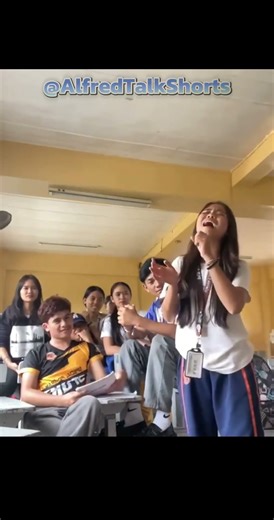 This Filipino student’s singing voice left her entire class in shock! #shortsvideo
