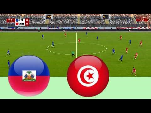 Haïti vs Tunisie EN DIRECT – Match Amical | Simulation PES 2021