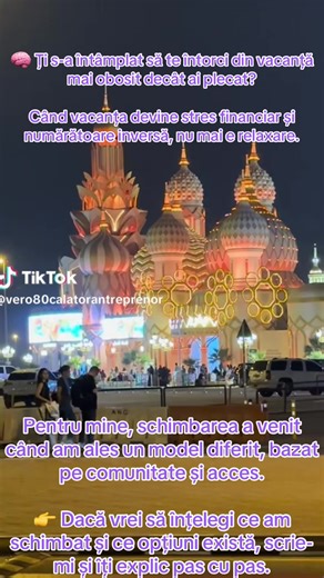 🧠 Ți s-a întâmplat să te întorci din vacanță mai obosit decât ai plecat? Când vacanța devine stres financiar și numărătoare inversă, nu mai e relaxare. Mult timp am crezut că „așa e normal”. Apoi am realizat că nu vacanța e problema, ci modul în care ne-am obișnuit să trăim. Pentru mine, schimbarea a venit când am ales un model diferit, bazat pe comunitate și acces. 👉 Dacă vrei să înțelegi ce am schimbat și ce opțiuni există, scrie-mi și îți explic pas cu pas.#diasporatiktok #diasporasenegalai