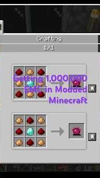 Getting 1,000,000 EMC in modded Minecraft #minecraft #moddedminecraft #gaming