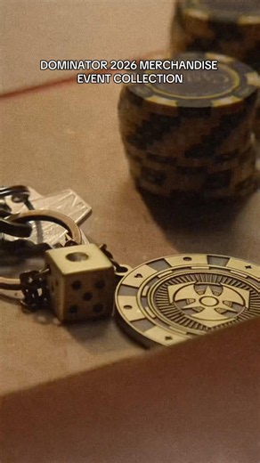 Dominators! Part I of the official Dominator 2026 merchandise collection has arrived.🃏