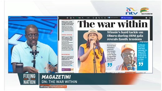 The War Within: Winnie Odinga questions the competency of her uncle, Oburu Oginga to lead ODM party. #FixingTheNationNTV | NTV Kenya