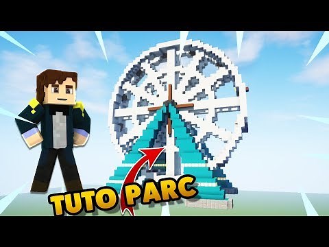 TUTO GRANDE ROUE PARC D'ATTRACTION RÉALISTE MINECRAFT !