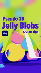 3 comments |  Pseudo 3D Jelly Blobs - No Plugins Needed Transform...