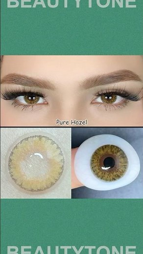 Pure Hazel #contactlenses #contactlens #lens #lenses #makeup #beauty https://beautytonelenses.com