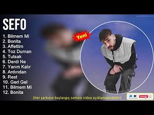 S e f o Şarkilari 2022 Mix - Türkçe Rap 2022 - Turkish Hip Hop 2022