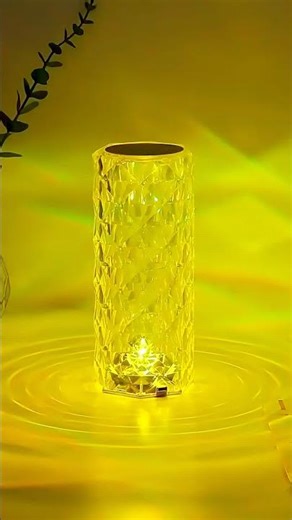 “LED Rose Crystal Lamp 🌹✨ | Viral Aesthetic Room Decor | TrendLuxeo”