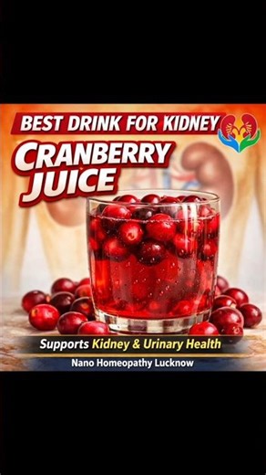 Cranberry juice/Best drink for KIDNEY#CranberryJuice