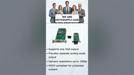 WolfPack VGA Output Card