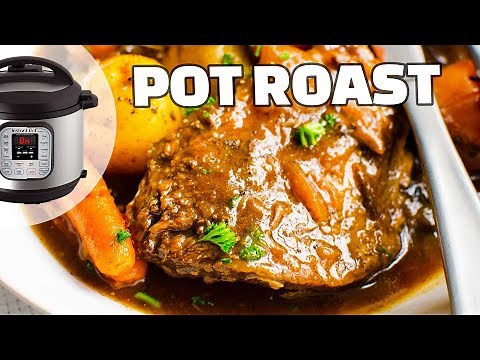 THE BEST Instant Pot POT ROAST Recipe | With Baby Potatoes and Carrots