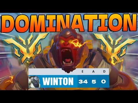 Dominating Ranked With Winston | Overwatch