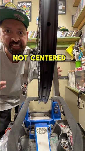 Truing bicycle wheels for beginners | fixing an off center bike wheel