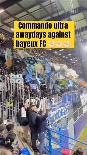 Commando Ultras Marseille Away Day 😱🔥 | OM Fans Dominate Bayeux FC Stadium