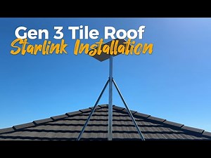 A Step-by-Step Guide: Installing Starlink Gen 3 Dish on a Tile Roof