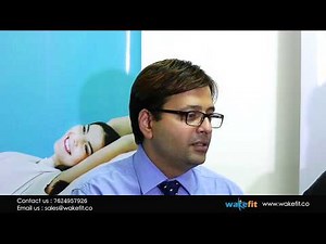 Good sleeping position | Correct sleeping posture | Wakefit