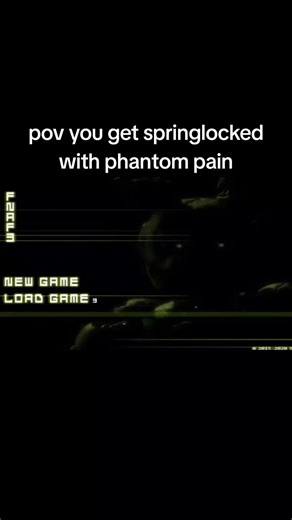 #fyp #goviral #fnaf #springtrap #cool | phantom pain