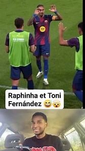 510K views · 10K reactions | Raphinha ⚽️ et Toni Fernandez lors du dernier match vs Valence mdrr勞 #viralvideochallenge #viralreelschallenge #LamineYamal #barcelona #Barça #Raphinha #rashford #LigaEAsports #liga #FYP | Adjy culers | Facebook