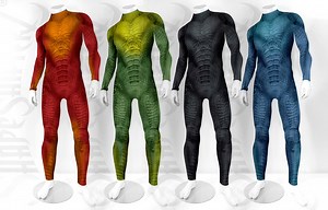 Male Species Bodysuit-alien, Lizard, Reptile Costume - Etsy