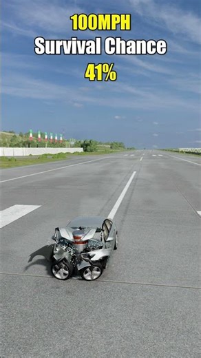 Crash Test Simulation Audi A6 at Different Speeds | Luxury Sedan Impact Test