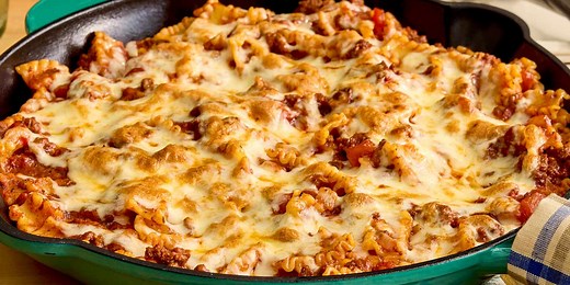 Easy Skillet Lasagna