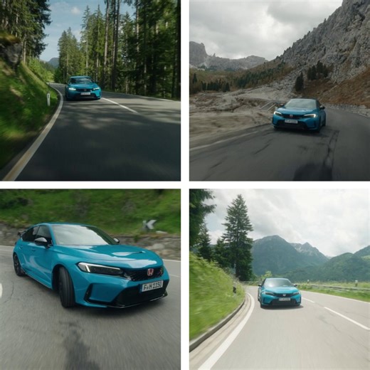 Some roads aren’t just routes; they’re memories in the making. To celebrate the Honda Civic Type R, we’ve created #HondaDreamDrives - an interactive map that helps you discover the most breathtaking driving roads across Europe. Whether it’s a winding mountain pass or a coastal stretch at golden hour, your next unforgettable drive is waiting. | Honda UK