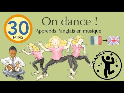 30 minutes de chansons à danser | Apprendre l'anglais | Chansons pour enfants | Les Puces