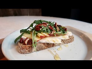 Apple & Brie open Sandwich Recipe | how to make open sandwich | brunch ideas
