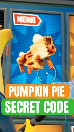 HOW TO GET PUMPKIN PIE LAUNCHER SECRET CODE in FORTNITE 1v1 with every gun