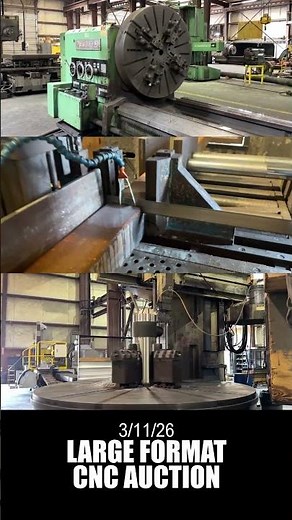 Live Auction of Marberry Machine Inc. – Established, Large Format CNC Machine Shop Closure