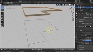 How to easily create crown molding in Blender