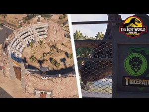 Amphitheater & Dinosaurs | Jurassic World Evolution 2 | Jurassic Park: San Diego Part 3/3