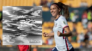 Así se vería Alex Morgan si fuera un personaje de Supercampeones