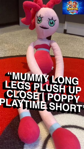 “Mummy Long Legs Plush Up Close | Poppy Playtime Short” #shorts #poppyplaytime5 #plushreveal #fgteev