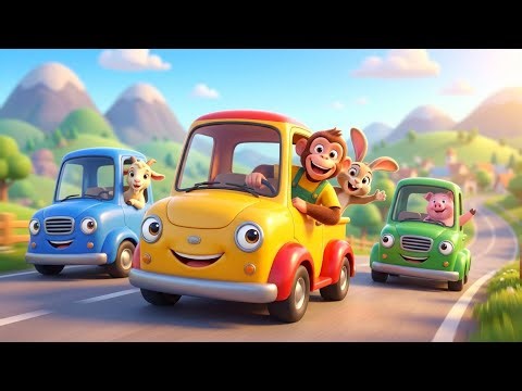 Cute Monkey Adventures 🐒 | Village, City & Mountain Stories for Kids