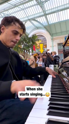 Aurélien Froissart on Instagram: "🤯 she sings CAROL OF THE BELLS at only 9 years-old ? wait for the EPIC ending.. . I was playing in Paris when this group of kids came close to the piano.. one little girl stood out of the group and came up to me with a request. . I started playing the Christmas carol « carol of the bells » when she decided to join. go follow her @violamarie_music !! ❤️ she is a true star. . But NOBODY expected her friends to come and sing as well! most EPIC version of this son