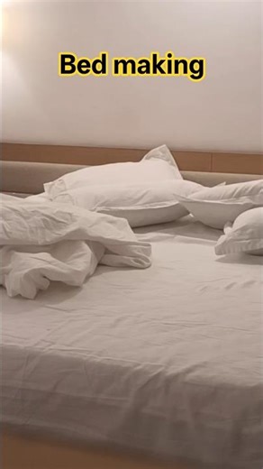 housekeeping bed making#full video YouTube short video#@daily cleaning guru