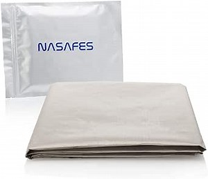 RFID & EMF Protection Fabric - Conductive Shielding, Anti Radiation, WiFi Blocker - 36.2" X 42.4"