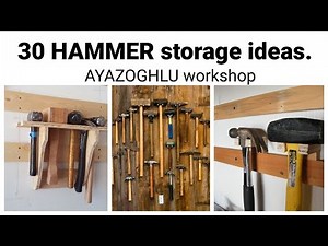 30 HAMMER storage ideas. DIY. 🛠️